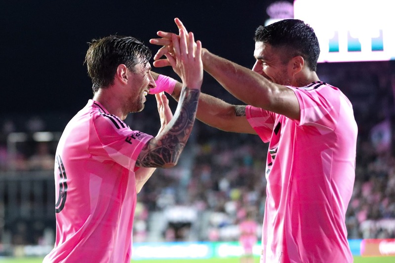 Messi and Suarez