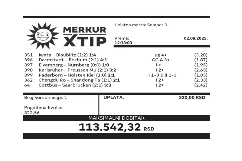 Supertiket, Dobitni tiket, MerkurXtip, tiket