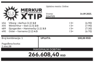Dobitni tiket