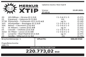 Supertiket, Dobitni tiket, MerkurXtip