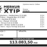 Supertiket, dobitni tiket, MerkurXtip