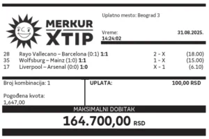 Supertiket, tiket, dobitni tiket, MerkurXtip