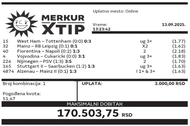 MerkurXtip, Dobitni tiket, Supertiket