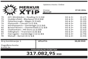 Supertiket, Dobitni tiket, MerkurXtip, Najbolje kvote