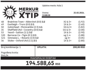 Dobitni tiket, Dobitni tiketi, Super tiket, Najbolje kvote, MerkurXtip
