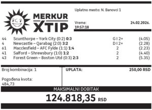 Dobitni tiket, Dobitni tiketi, Super tiket, Najbolje kvote, MerkurXtip