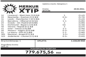 Dobitni tiketi, Dobitni tiket, Super tiket, Najbolje kvote, MerkurXtip