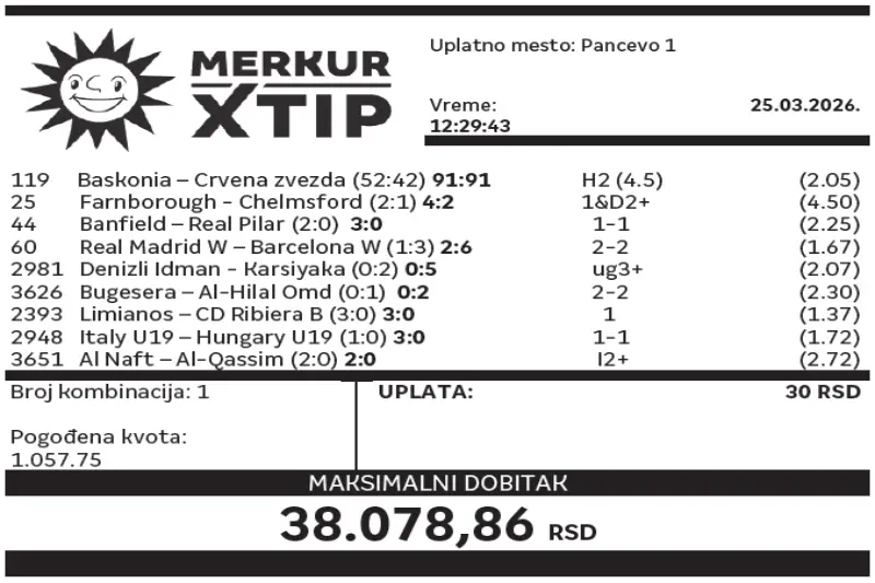 Dobitni tiket, Dobitni tiketi, Super tiket, najbolje kvote, MerkurXtip