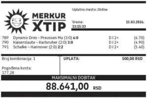 Dobitni tiketi, Dobitni tiket, Super tiket, Najbolje kvote, MerkurXtip