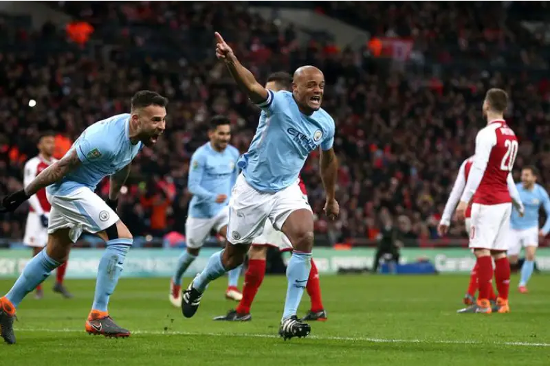 Vinsan Kompani finale Liga kupa 2018. Mančester siti - Arsenal