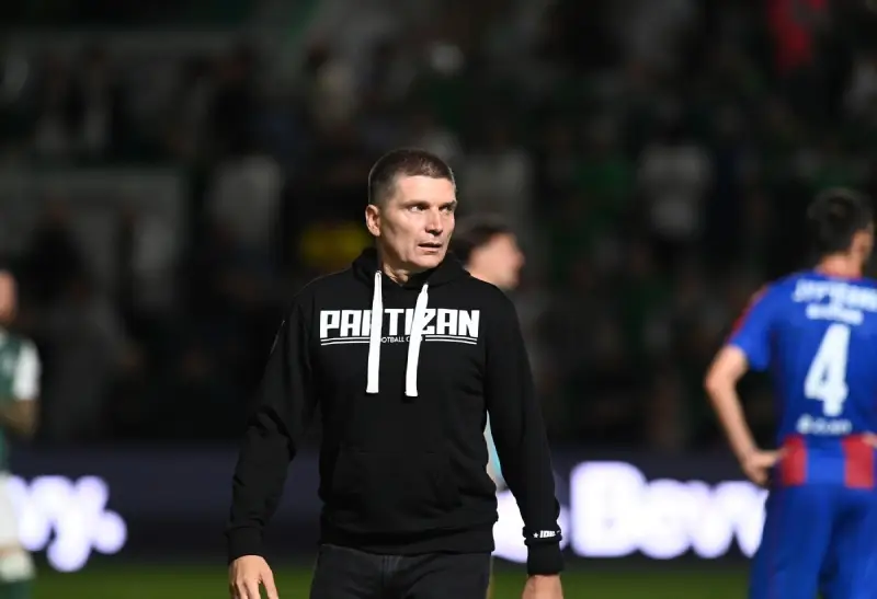 Trener Partizana Srđan Blagojević nije bio zadovoljan posle remija u Novom Sadu, protiv Vojvodine