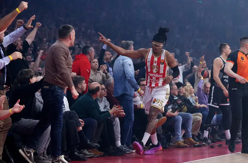 Košarkaš Crvene zvezde Čima Moneke