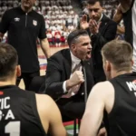 Trener Bešiktaša Dušan Alimpijević u finalu Evrokupa protiv Burga