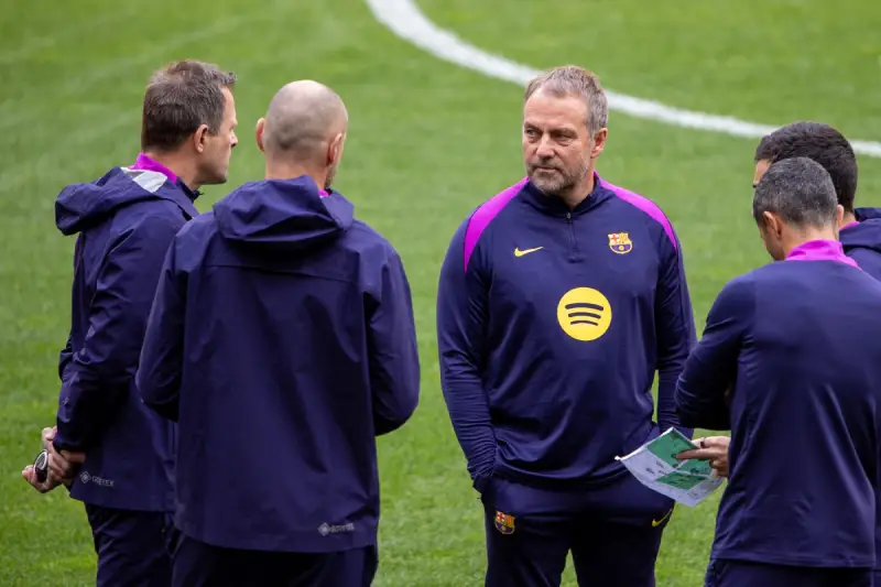 Trener Barselone Hansi Flik, dan uoči meča sa Atletikom u Madridu