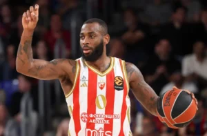 Plej Crvene zvezde Kodi Miler Mekintajer protiv Crvene zvezde, u plej-inu Evrolige