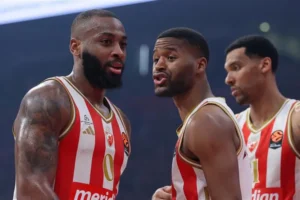 Kodi Miler-Mekintajer, Džared Batler: Crvena zvezda - Partizan 82:89