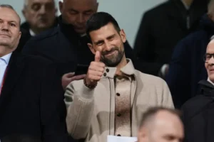 Novak Đoković na utakmici Bosna i Hercegovina - Italija, u Zenici