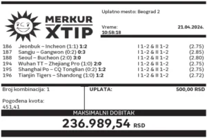 Dobitni tiket, Dobitni tiketi, Super tiket, Najbolje kvote, MerkurXtip