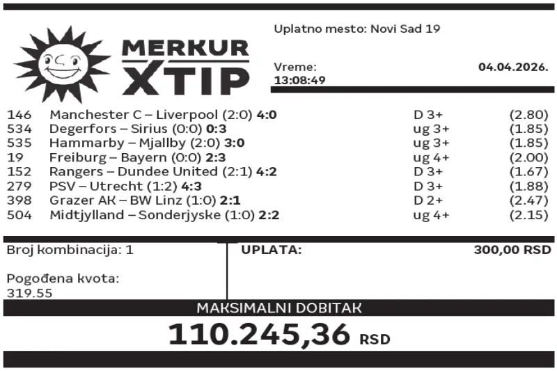 Dobitni tiket, Dobitni tiketi, Super tiket, Najbolje kvote, MerkurXtip