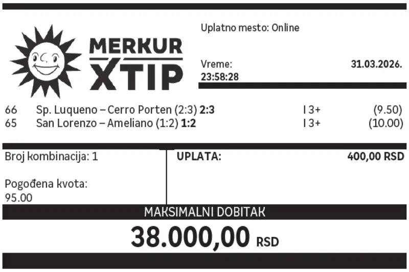 Dobitni tiket, Dobitni tiketi, Super tiket, Najbolje kvote, MerkurXtip
