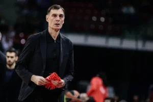 Jorgos Barcokas, trener Olimpijakosa,