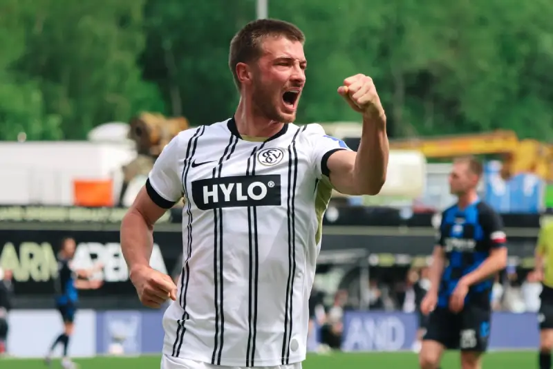 Lukas Petkov je u prolećčnom delu sezone postigao 11 golova za Elversberg