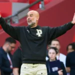 Trener Mančester sitija Pep Gvardiola u meču polufinala FA kupa sa Sautemptonom