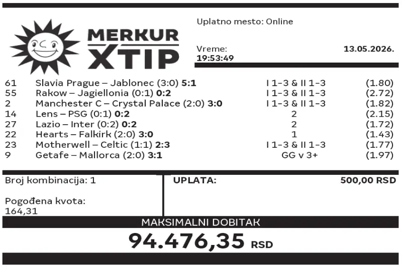 Dobitni tiket, Dobitni tiketi, Super tiket, Najbolje kvote, MerkurXtip