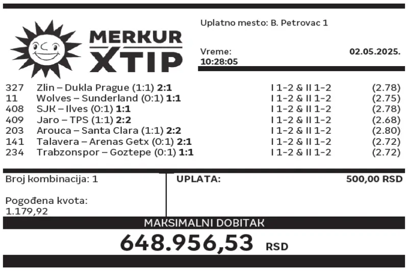 Dobitni tiket, Dobitni tiketi, Super tiket, Najbolje kvote, MerkurXtip