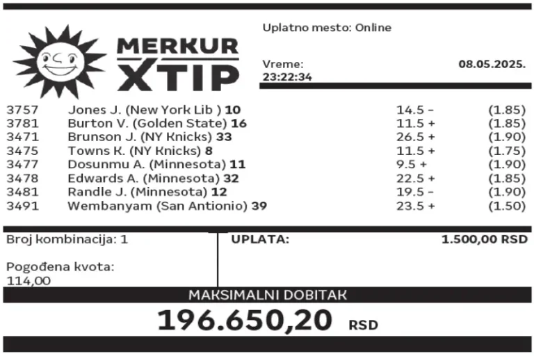 Dobitni tiket, Dobitni tiketi, Super tiket, Najbolje kvote, MerkurXtip