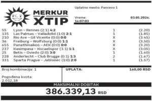 Dobitni tiket, Dobitni tiketi, Super tiket, Najbolje kvote, MerkurXtip