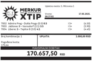 Dobitni tiket, Dobitni tiketi, Super tiket, Najbolje kvote, MerkurXtip