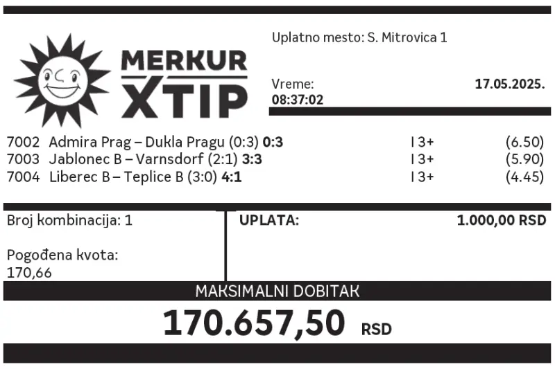 Dobitni tiket, Dobitni tiketi, Super tiket, Najbolje kvote, MerkurXtip