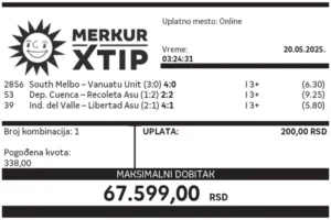 Dobitni tiket, Dobitni tiketi, Super tiket, Najbolje kvote, MerkurXtip