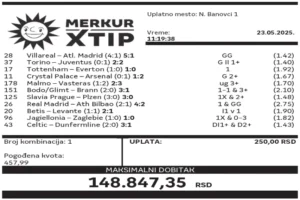 Dobitni tiket, Dobitni tiket, Super tiket, Najbolje kvote, MerkurXtip