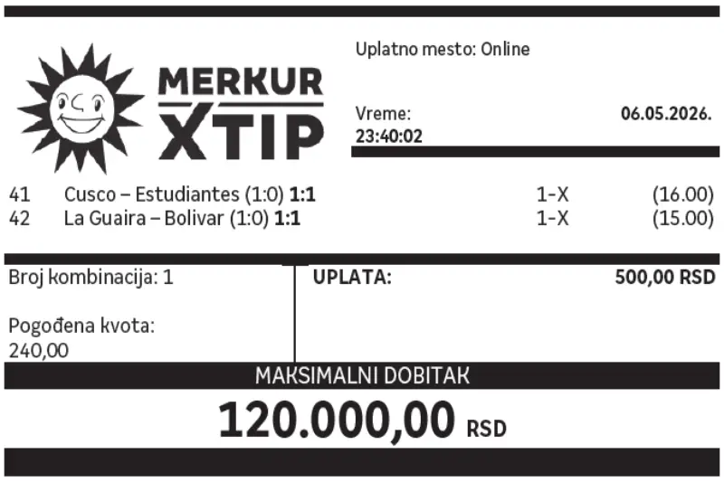 Dobitni tiket, Dobitni tiketi, Super tiket, Najbolje kvote, MerkurXtip