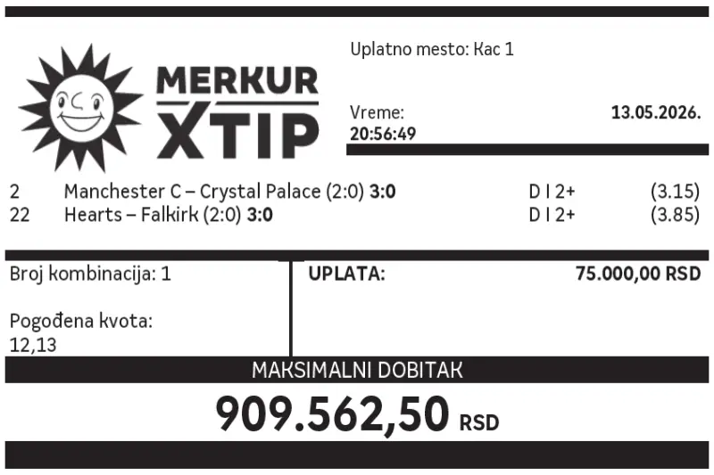 Dobitni tiket, Dobitni tiketi, Super tiket, Najbolje kvote, MerkurXtip