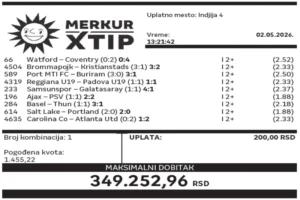 Dobitni tiket, Dobitni tiketi, Super tiket, Najbolje kvote, MerkurXtip