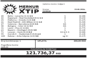 Dobitni tiket, Dobitni tiket, Super tiket, Najbolje kvote, MerkurXtip