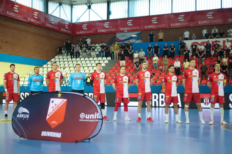 Rukometaši Vojvodine uoči početka finale serije sa Partizanom