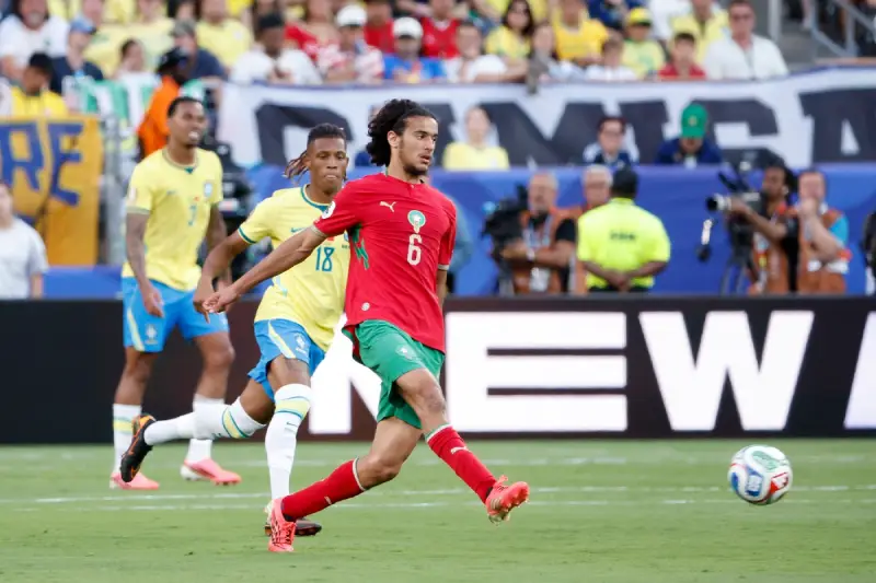 Reprezentativac Maroka Ajub Buadi u meču s Brazilom
