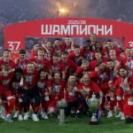 Fudbaleri Crvene zvezde su ponovo osvojili duplu krunu