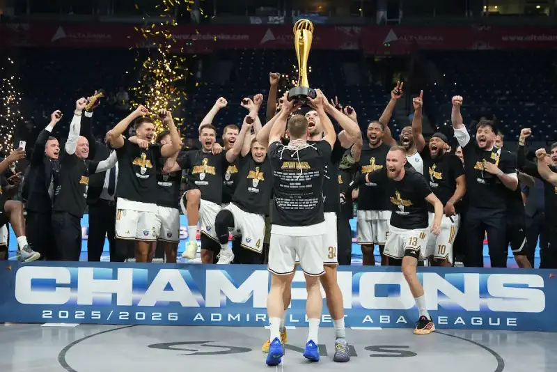 Košarkaši Dubaija postali su šampioni ABA lige za sezonu 2025/26 Foto: Starsport