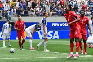 Johan Manzambi dao je dva gola za Švajcarsku u pobedi nad Bosnom i Hercegovinom od 3:0 Foto: Profimedia