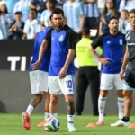 Mesi na treningu Argentine