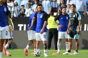 Mesi na treningu Argentine