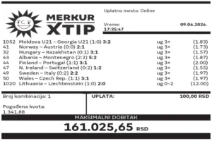 Dobitni tiket, Dobitni tiketi, Super tiket, Najbolje kvote, MerkurXtip