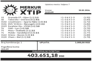 Dobitni tiket, Dobitni tiketi, Super tiket, Najbolje kvote, MerkurXtip